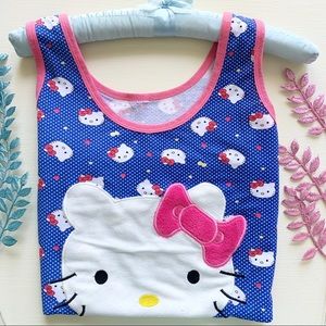 Hello Kitty sleeping tank top XS